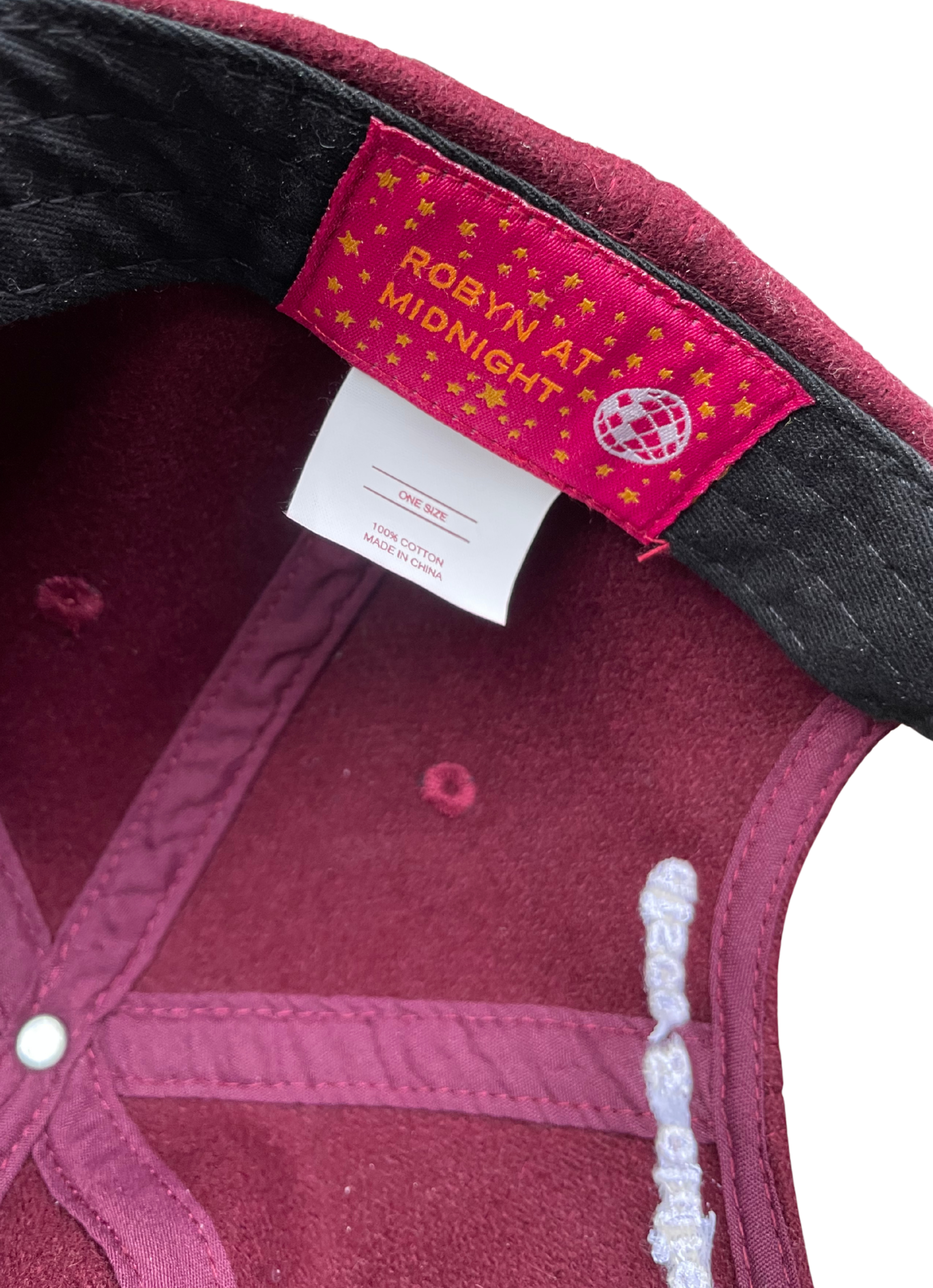 Joyface Hat - Wool Maroon